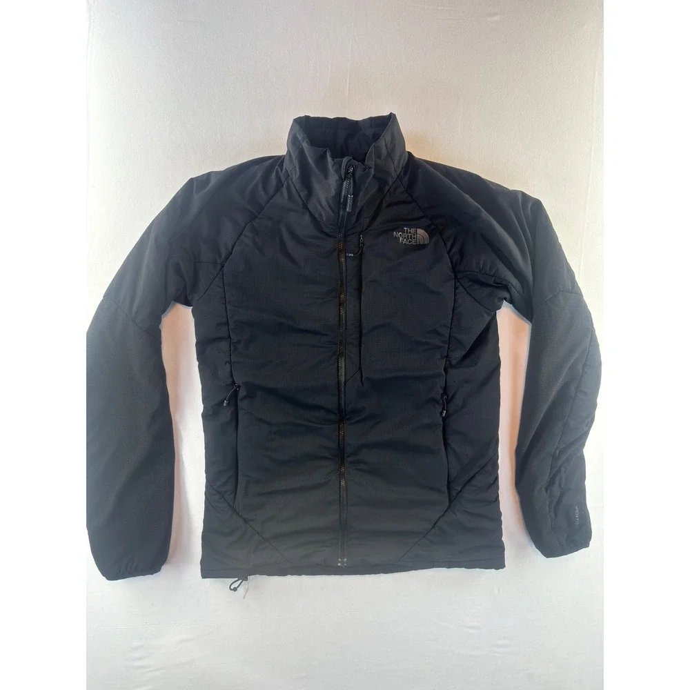 The North Face Ventrix Jacket Mens Small Black Full Zip Ripstop Insulated Coat